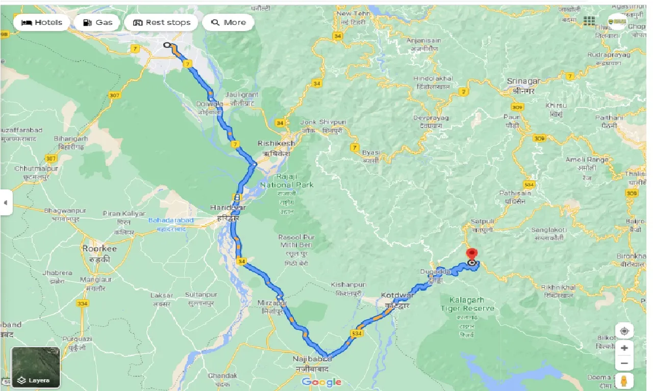 dehradun-to-lansdowne-round-trip