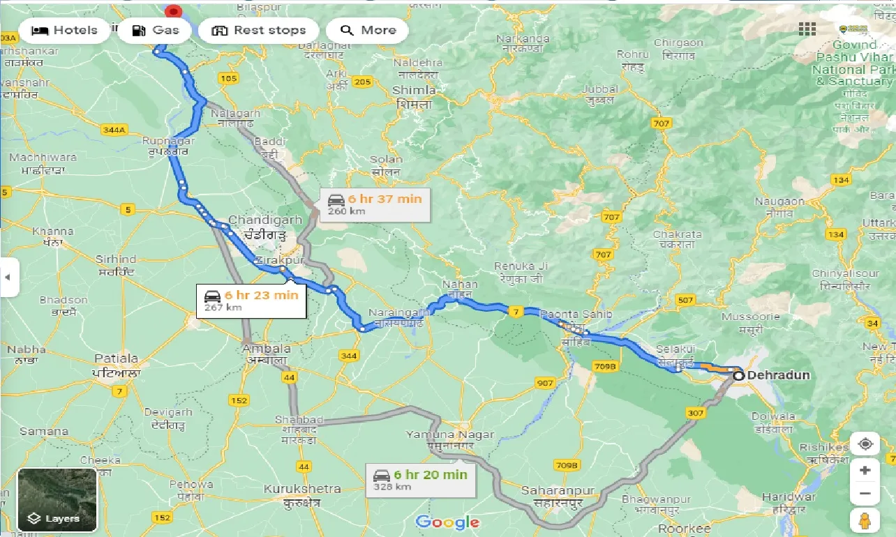 dehradun-to-naina-devi-one-way