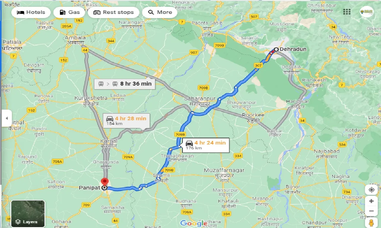 dehradun-to-panipat-taxi
