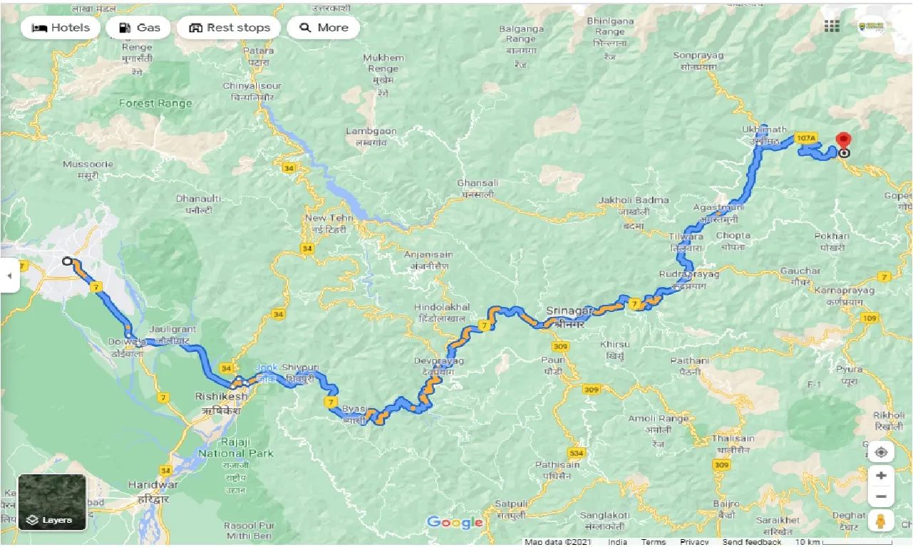 dehradun-to-tungnath-one-way