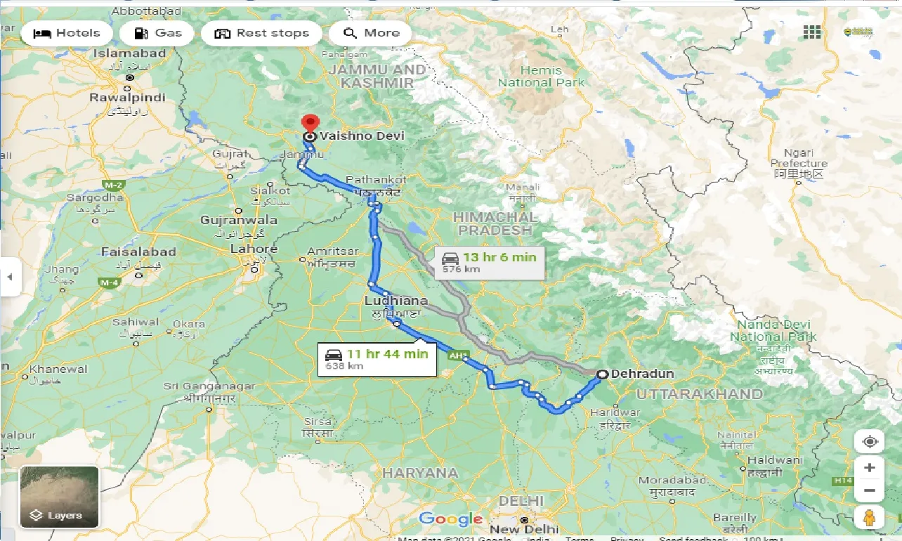 dehradun-to-vaishno-devi-taxi