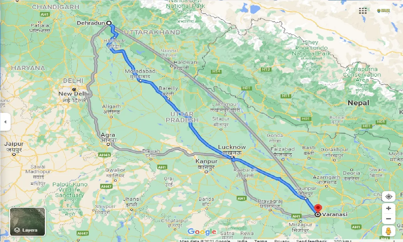 dehradun-to-varanasi-one-way