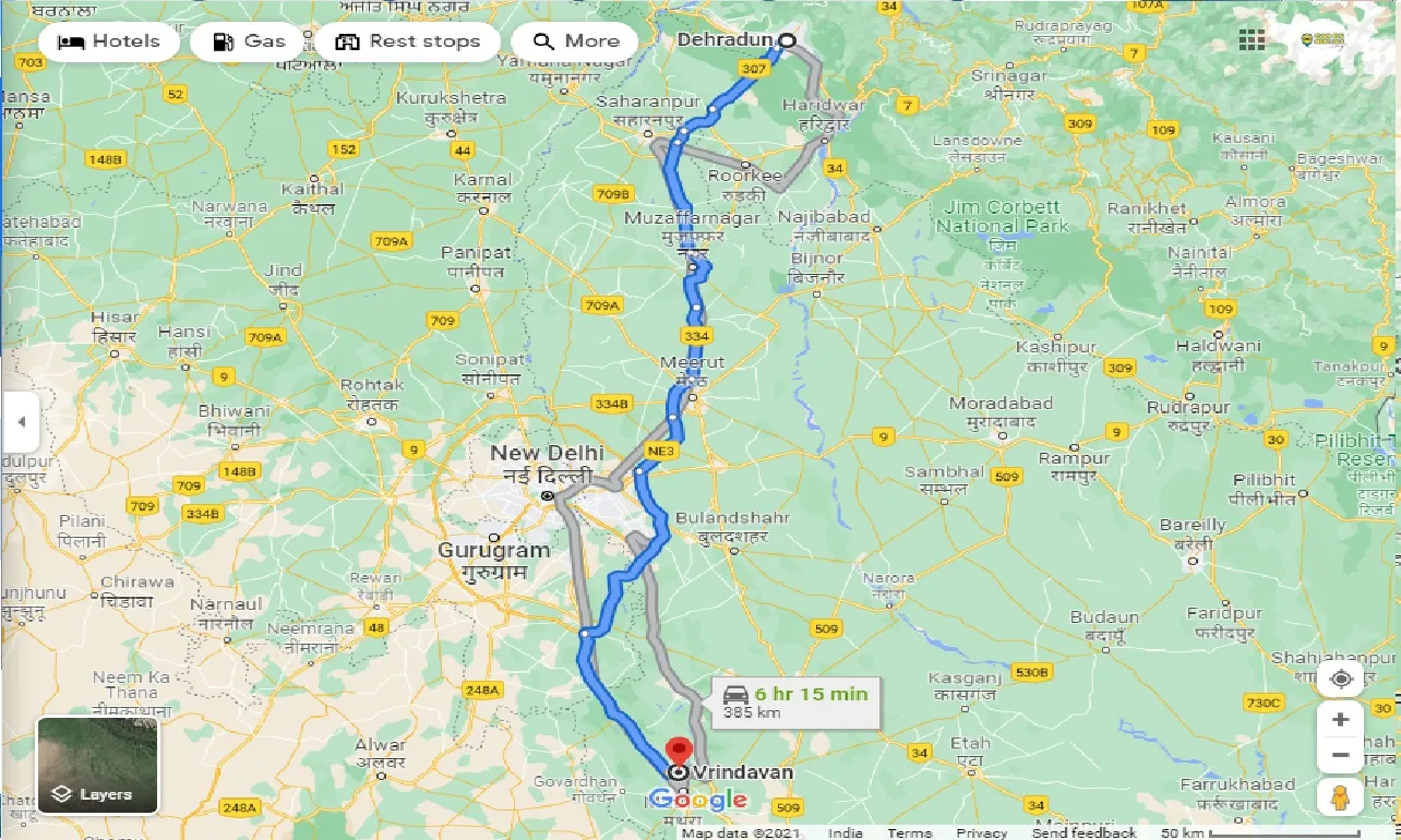 dehradun-to-vrindavan-one-way