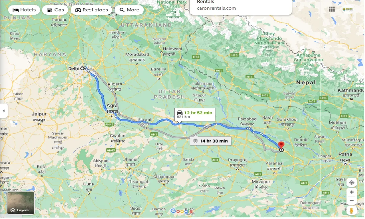 delhi-to-azamgarh-round-trip