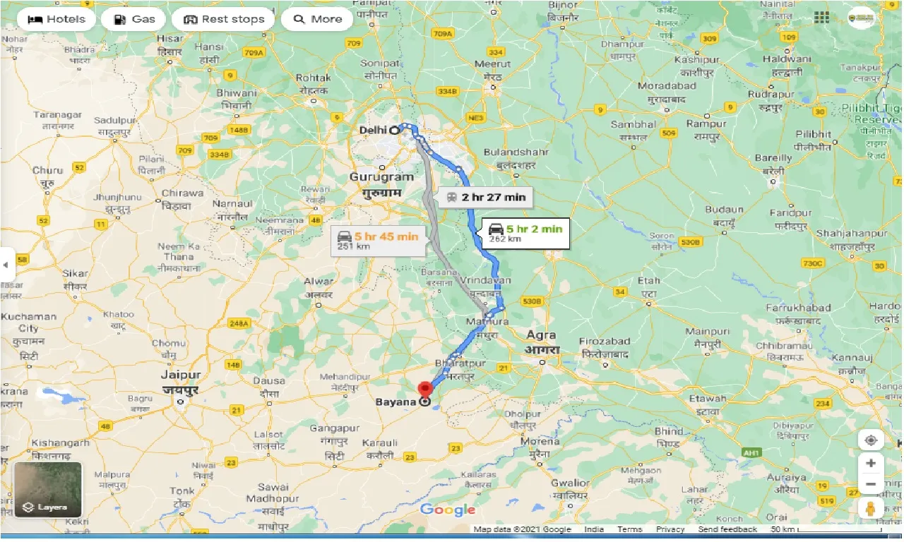 delhi-to-bayana-round-trip