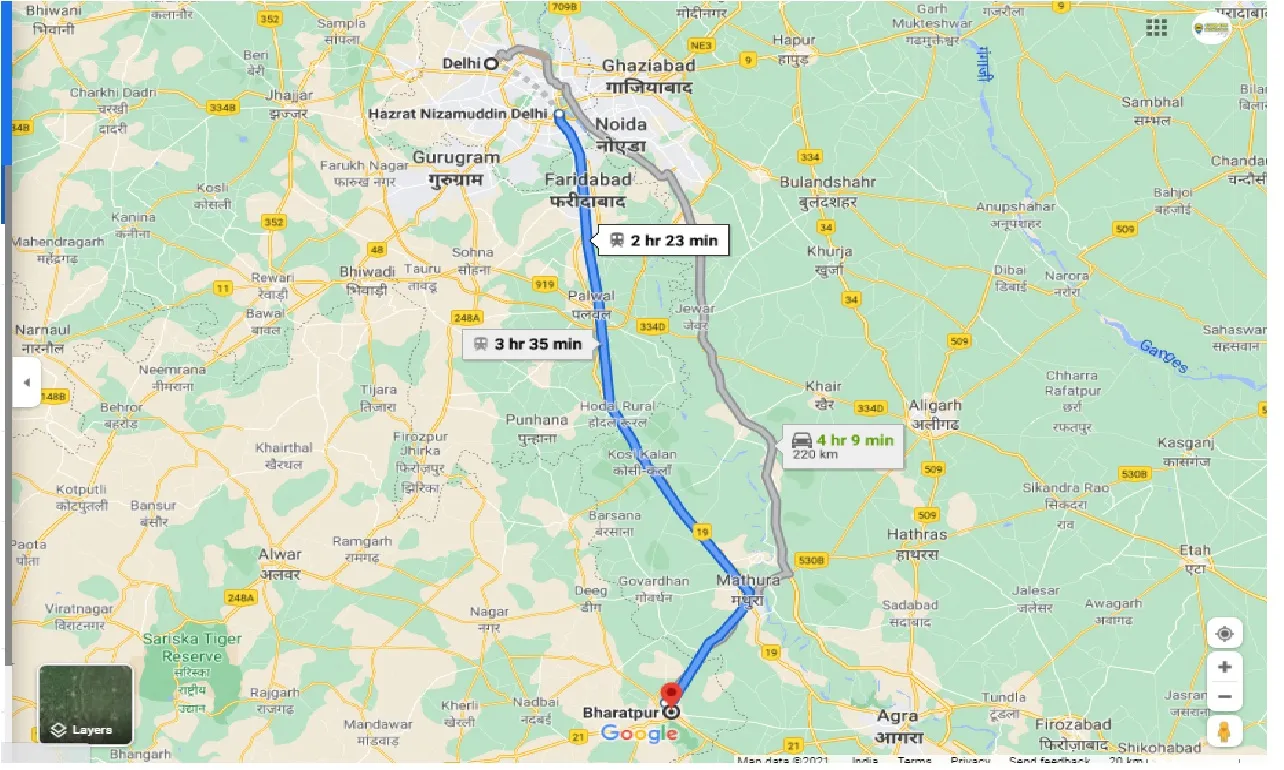 delhi-to-bharatpur-one-way