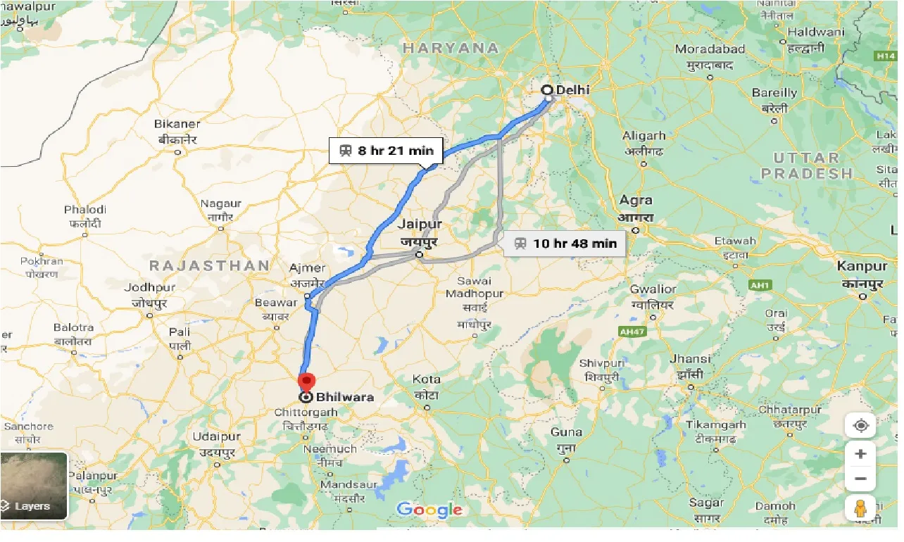 delhi-to-bhilwara-taxi