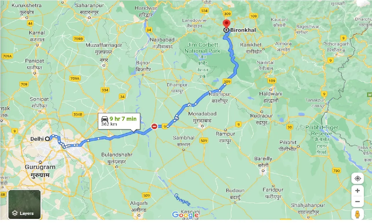 delhi-to-bironkhal-taxi