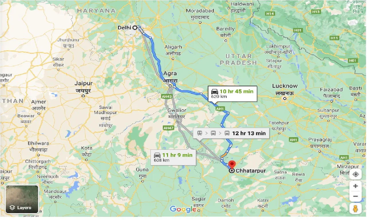 delhi-to-chhatarpur-one-way