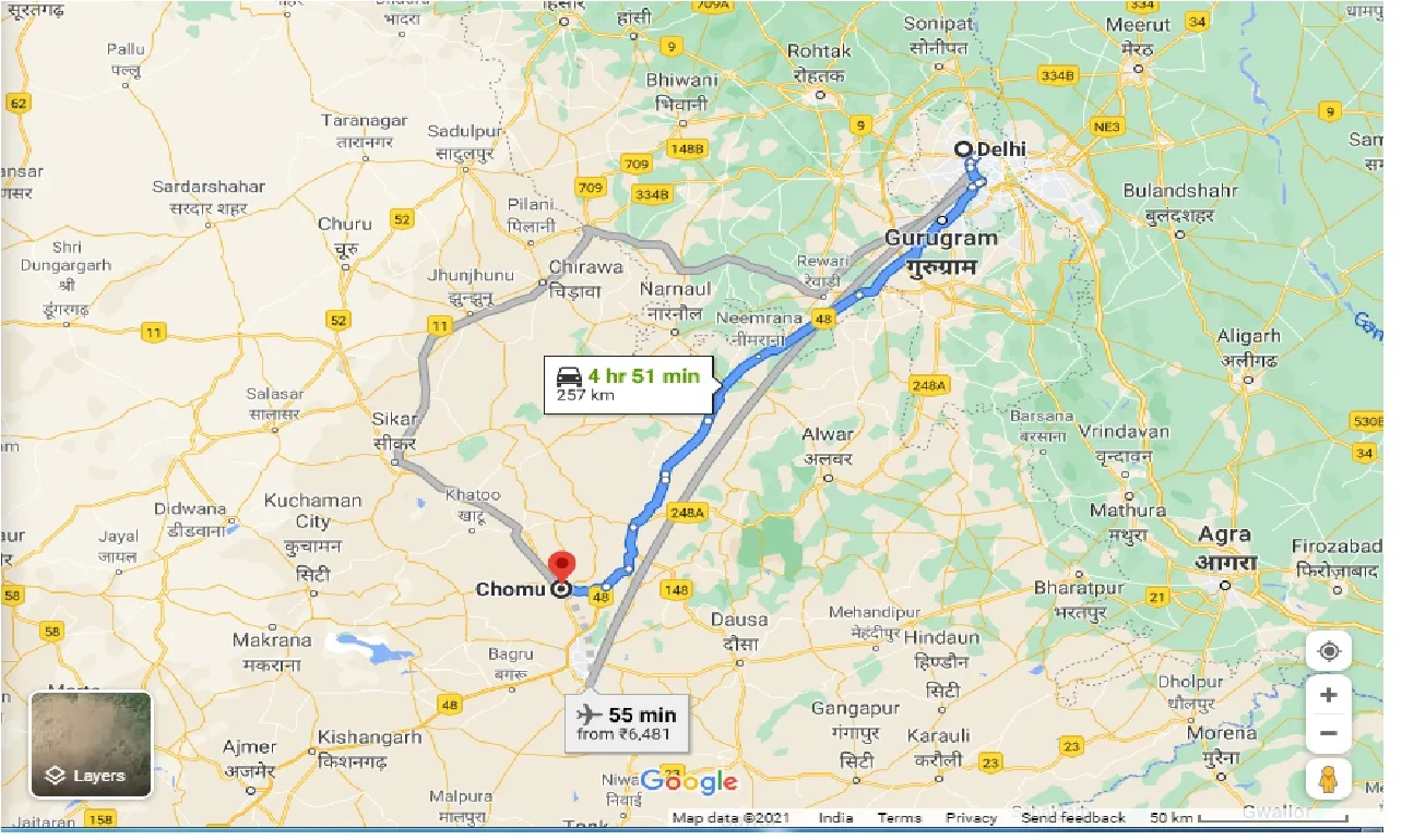 delhi-to-chomu-taxi