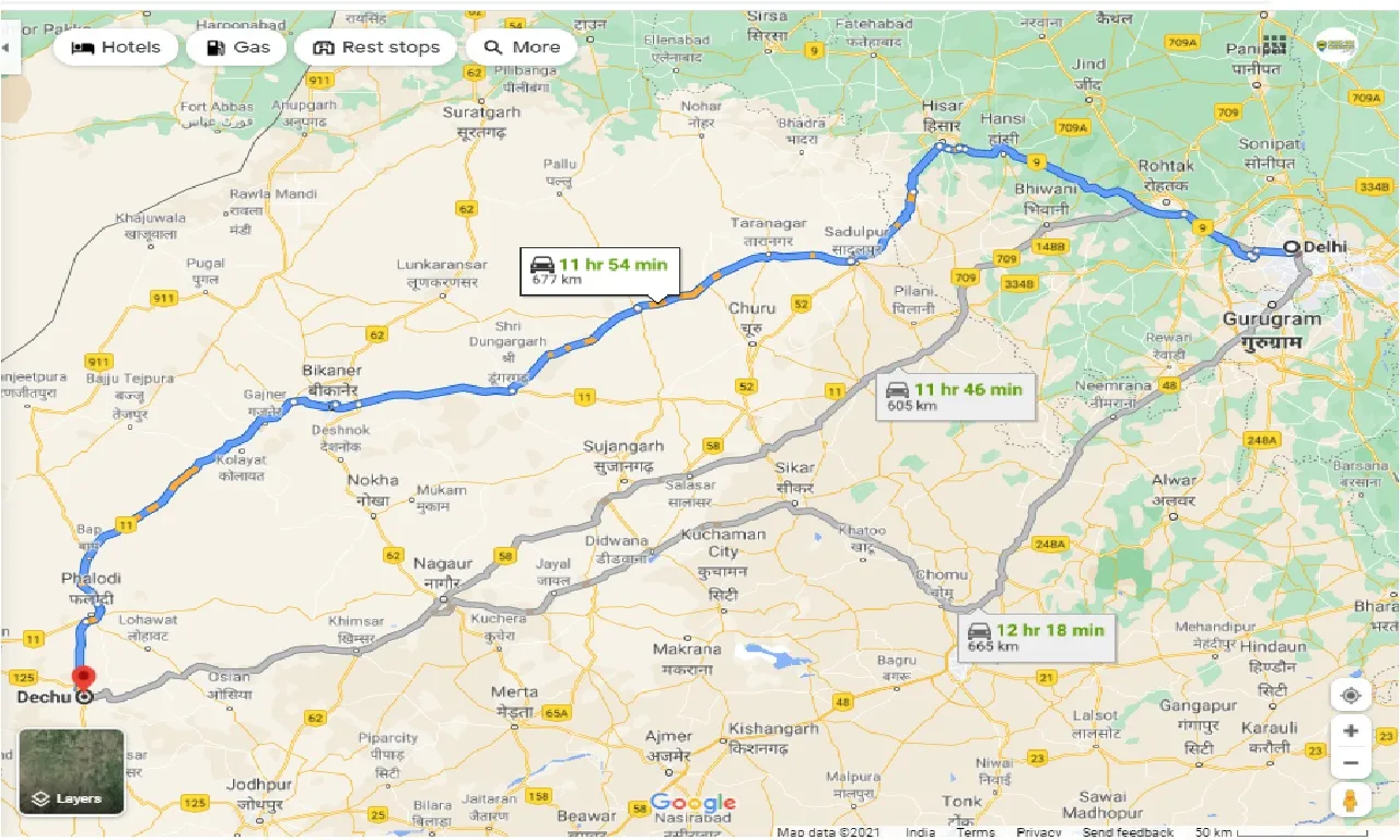 delhi-to-dechu-round-trip
