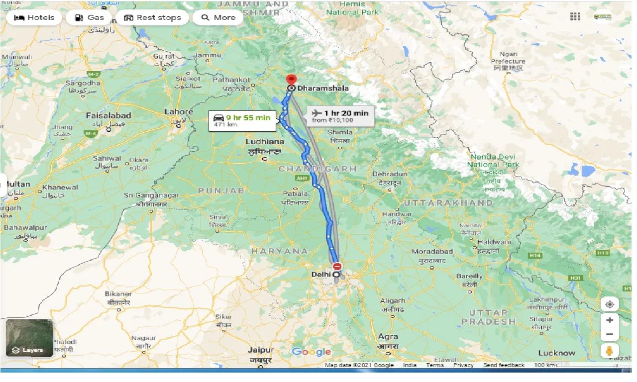 delhi-to-dharamsala-one-way