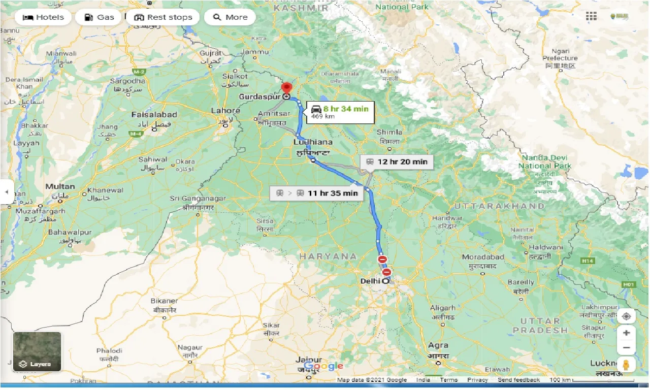 delhi-to-gurdaspur-one-way