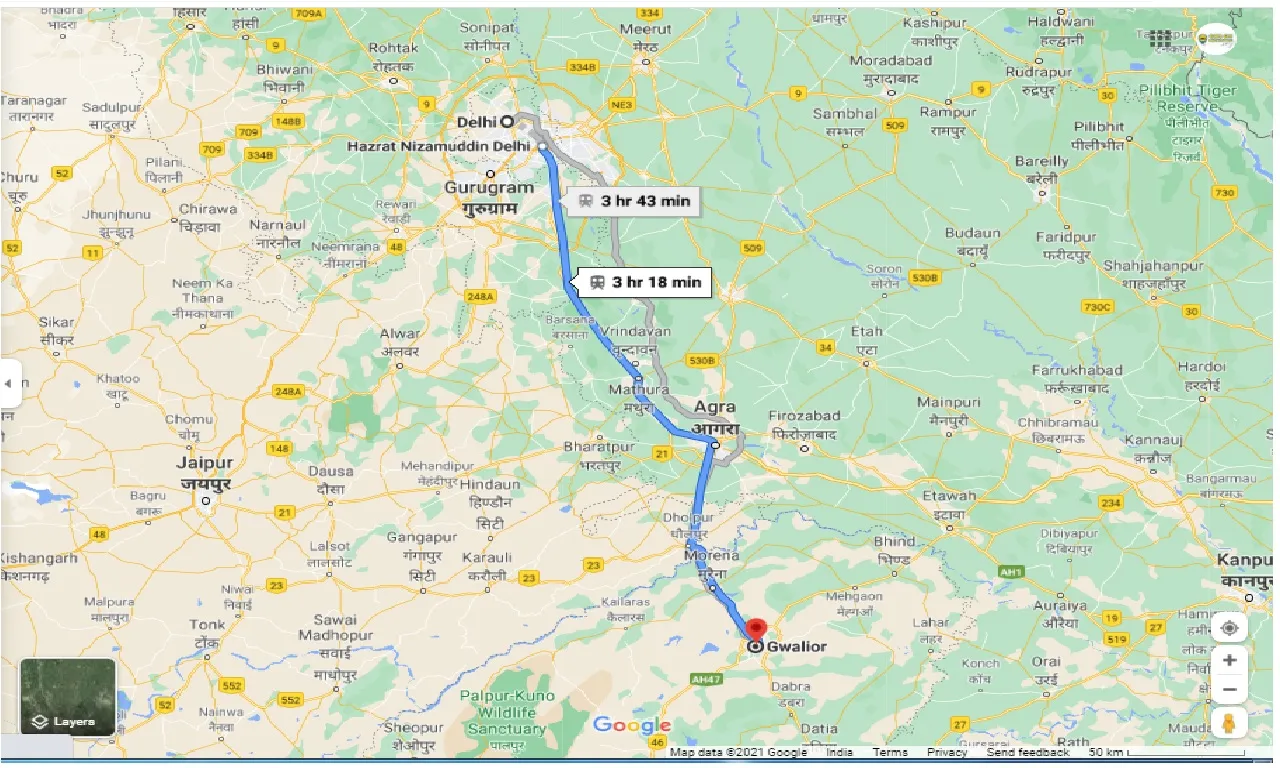 delhi-to-gwalior-one-way