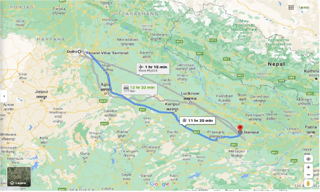 Delhi To Jaunpur Round Trip delhi-to-jaunpur-round-trip