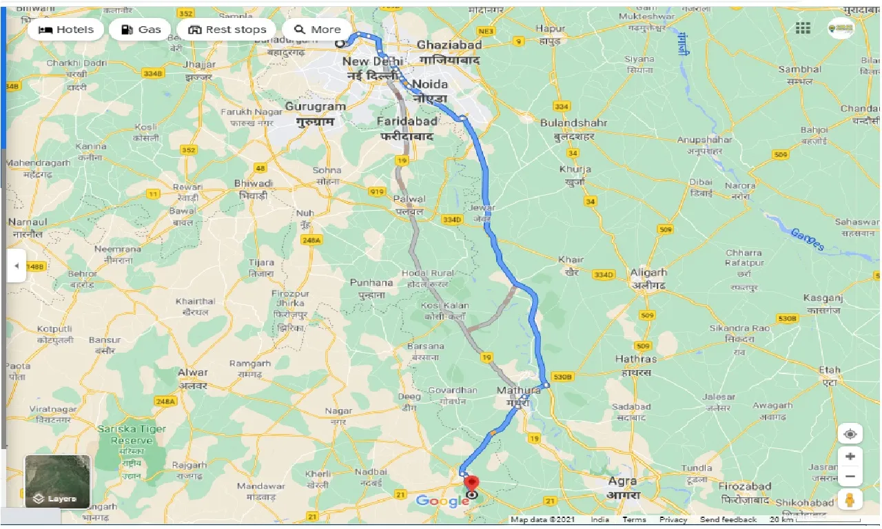 delhi-to-keoladeo-national-park-round-trip