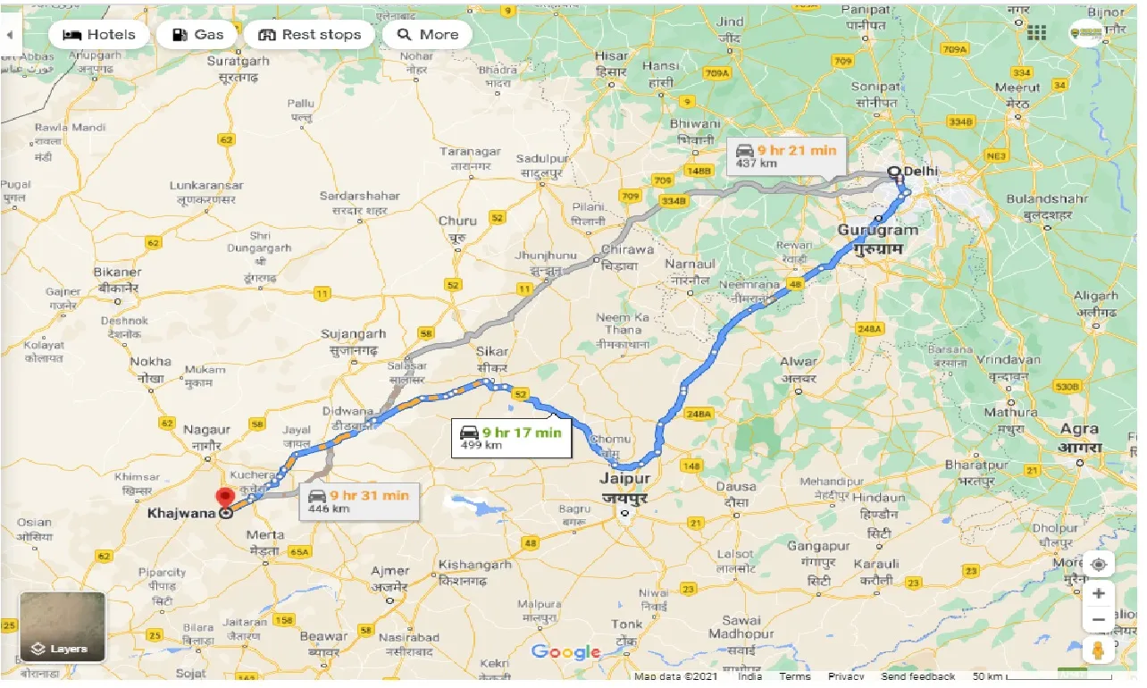 delhi-to-khajwana-round-trip