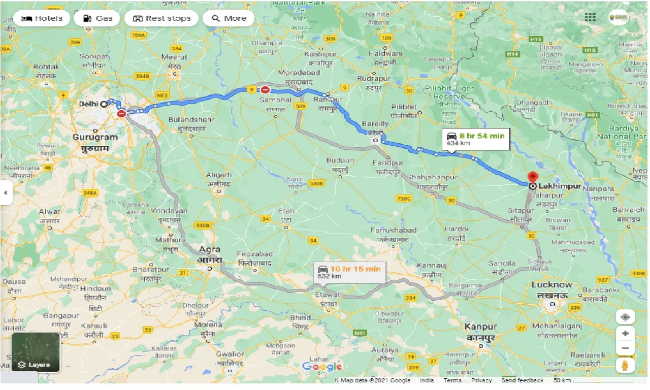 delhi-to-lakhimpur-up-one-way