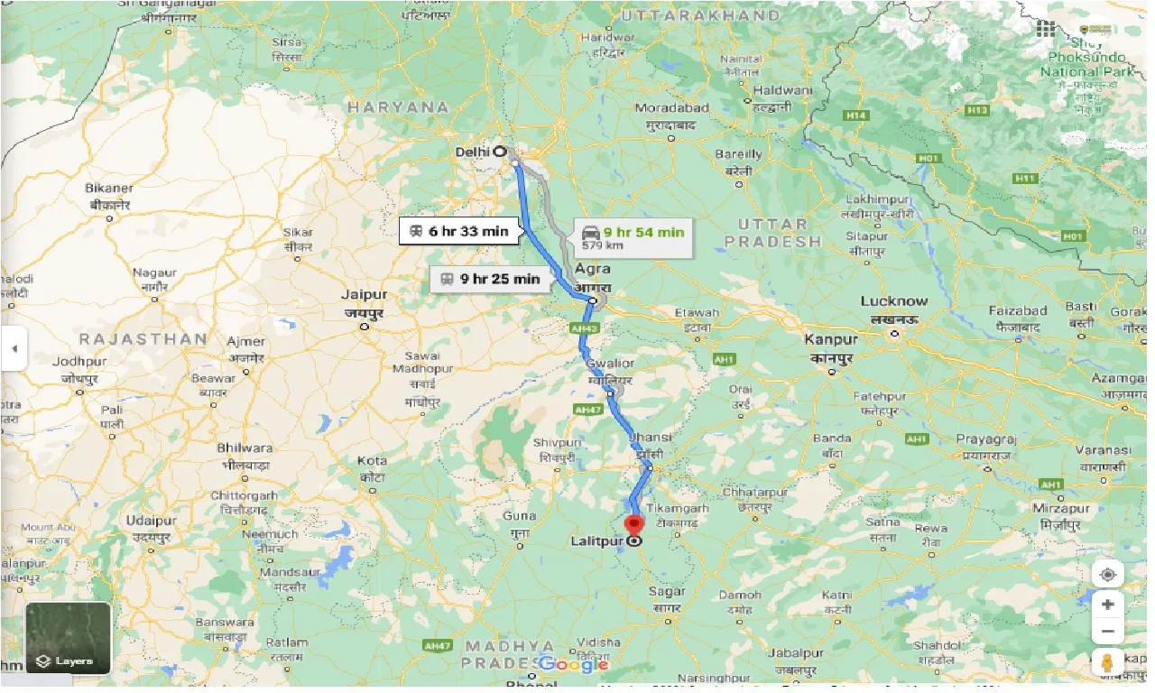 delhi-to-lalitpur-round-trip