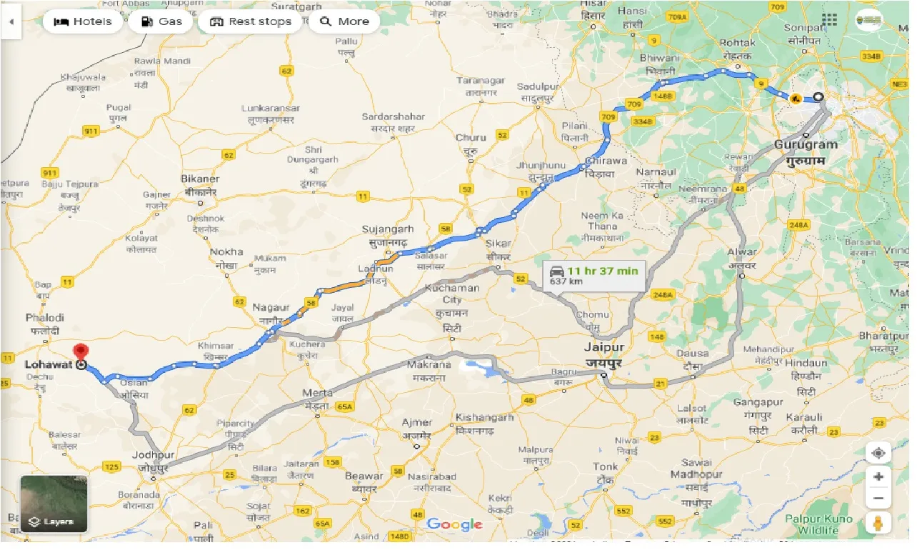 delhi-to-lohawat-one-way