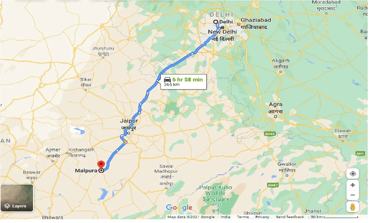 delhi-to-malpura-taxi