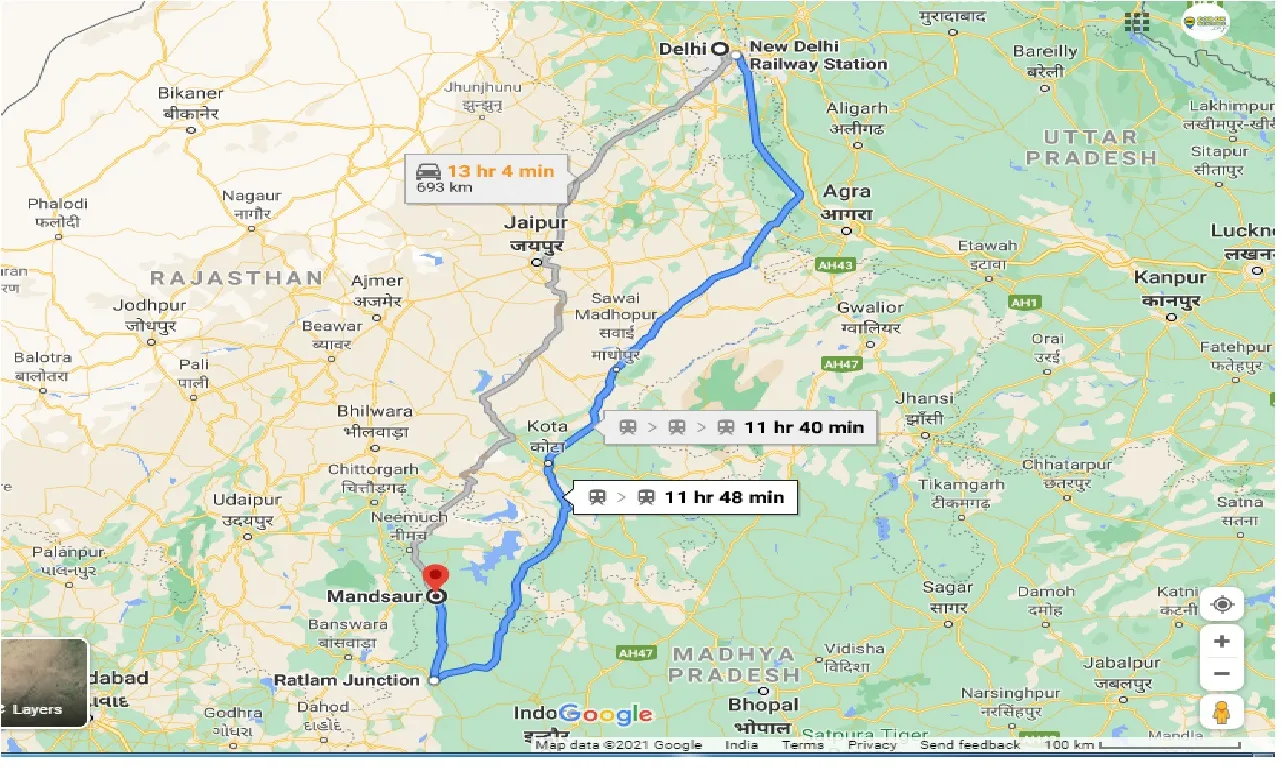 delhi-to-mandsaur-one-way