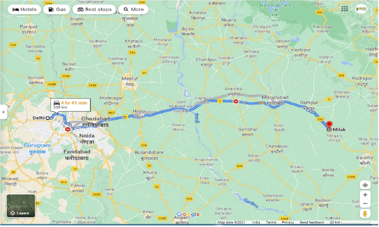 delhi-to-milak-round-trip
