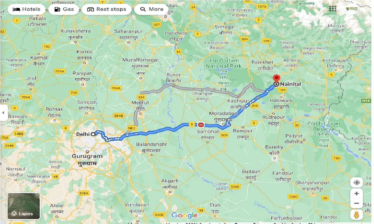 delhi-to-nainital-one-way