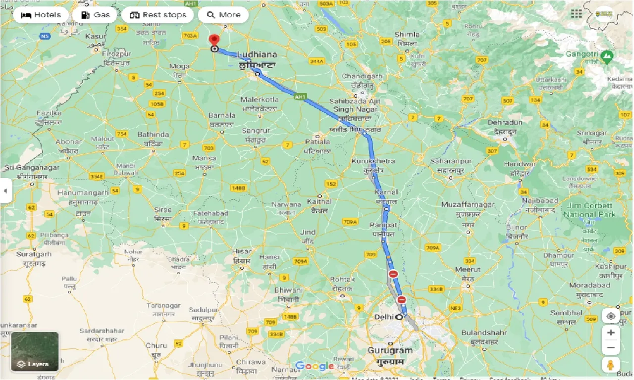 delhi-to-nakodar-round-trip