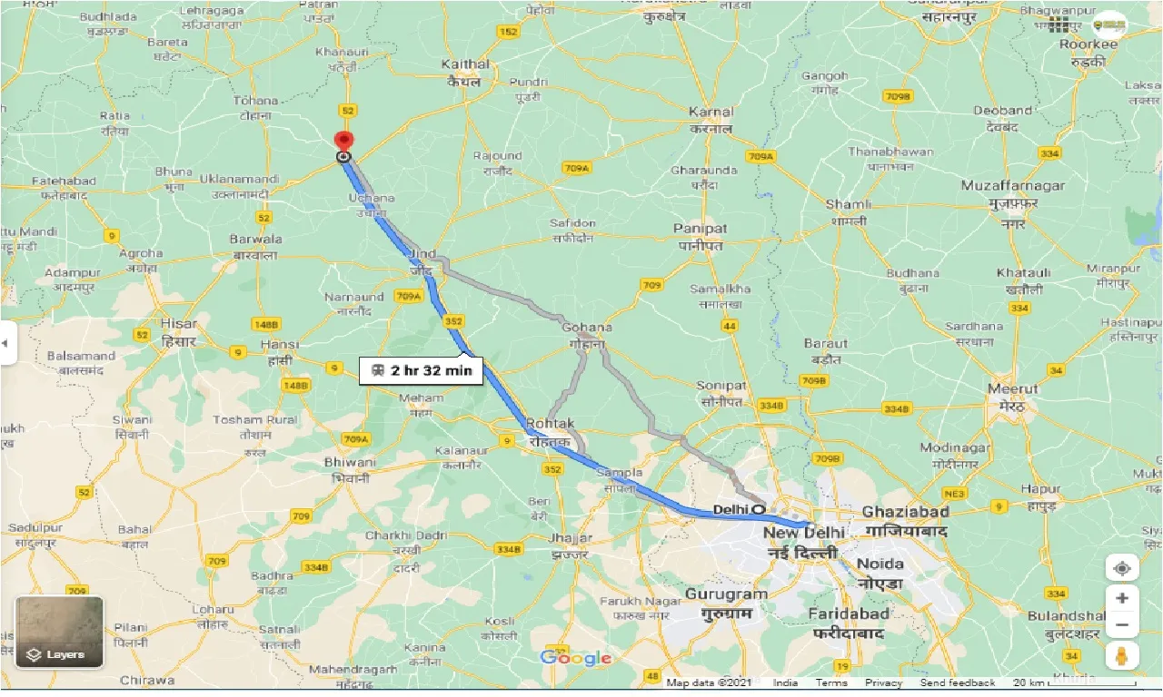 delhi-to-narwana-one-way