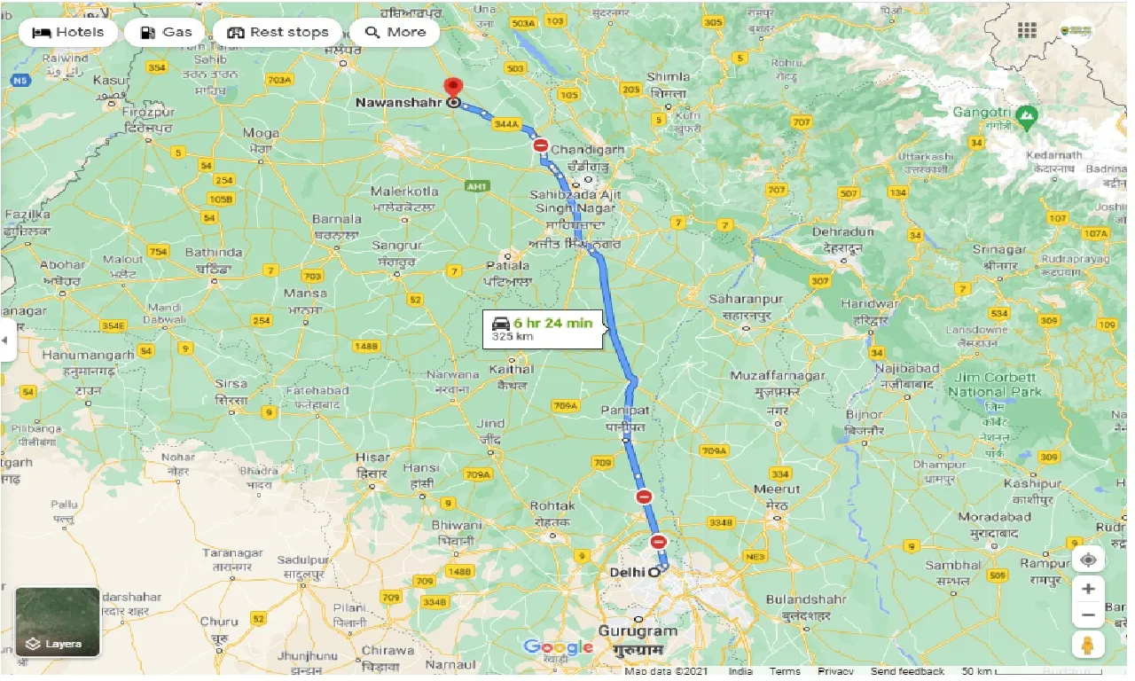 delhi-to-nawanshahr-one-way