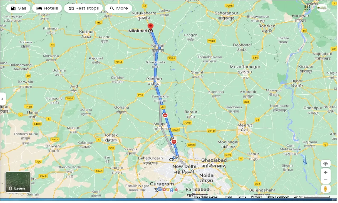 delhi-to-nilokheri-one-way