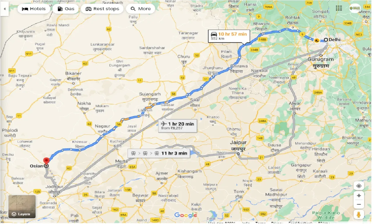 delhi-to-osian-one-way
