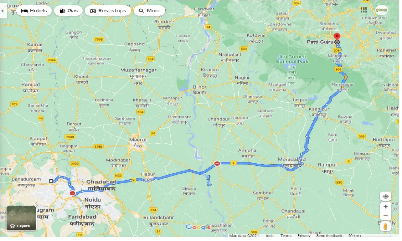 delhi-to-patti-gujru-one-way