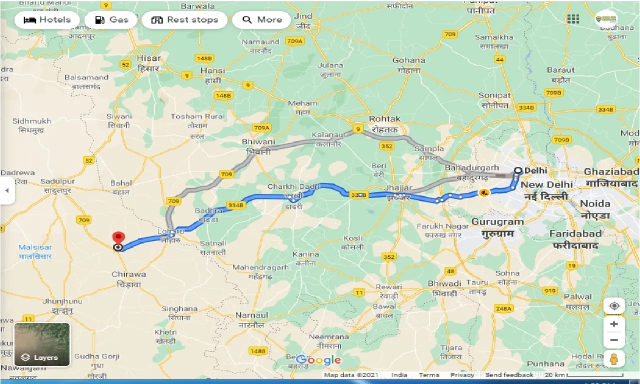 delhi-to-pilani-round-trip