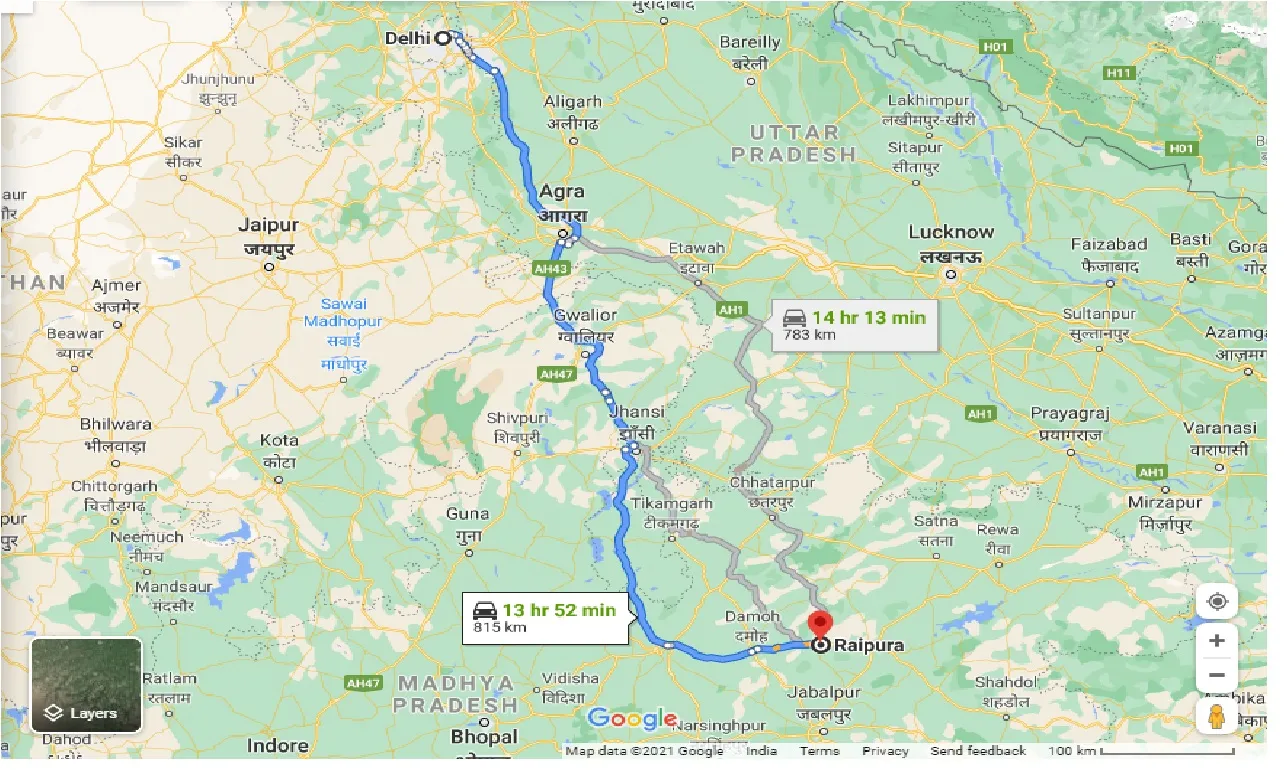 delhi-to-raipura-taxi