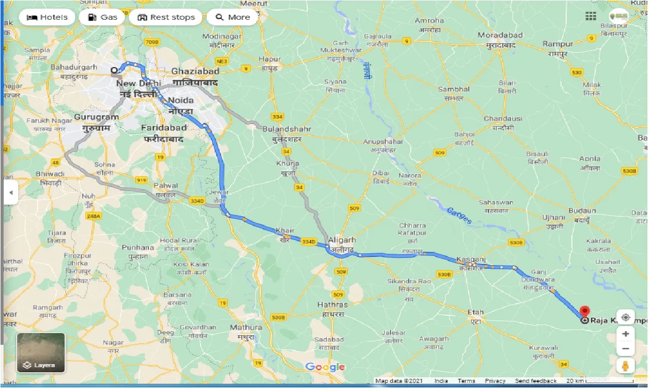 delhi-to-raja-ka-rampur-one-way