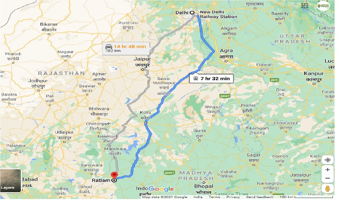 delhi-to-ratlam-taxi