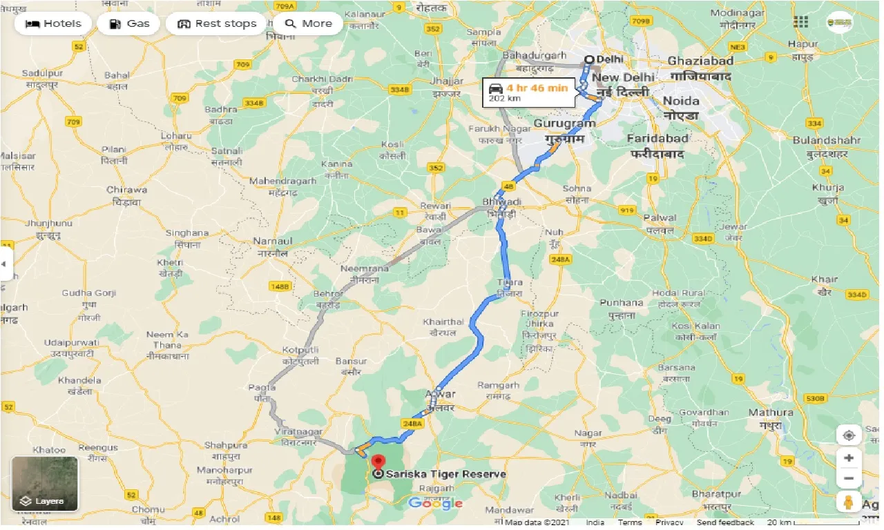 delhi-to-sariska-one-way