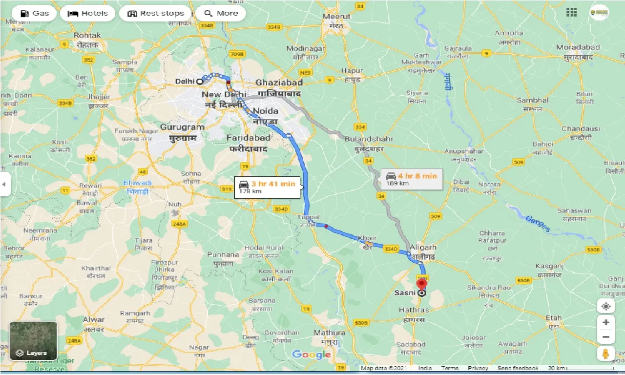 delhi-to-sasni-round-trip