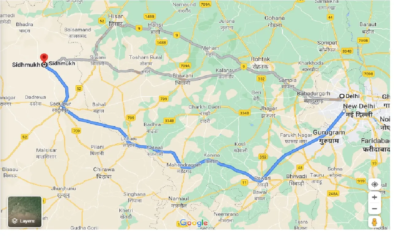 delhi-to-sidhmukh-taxi