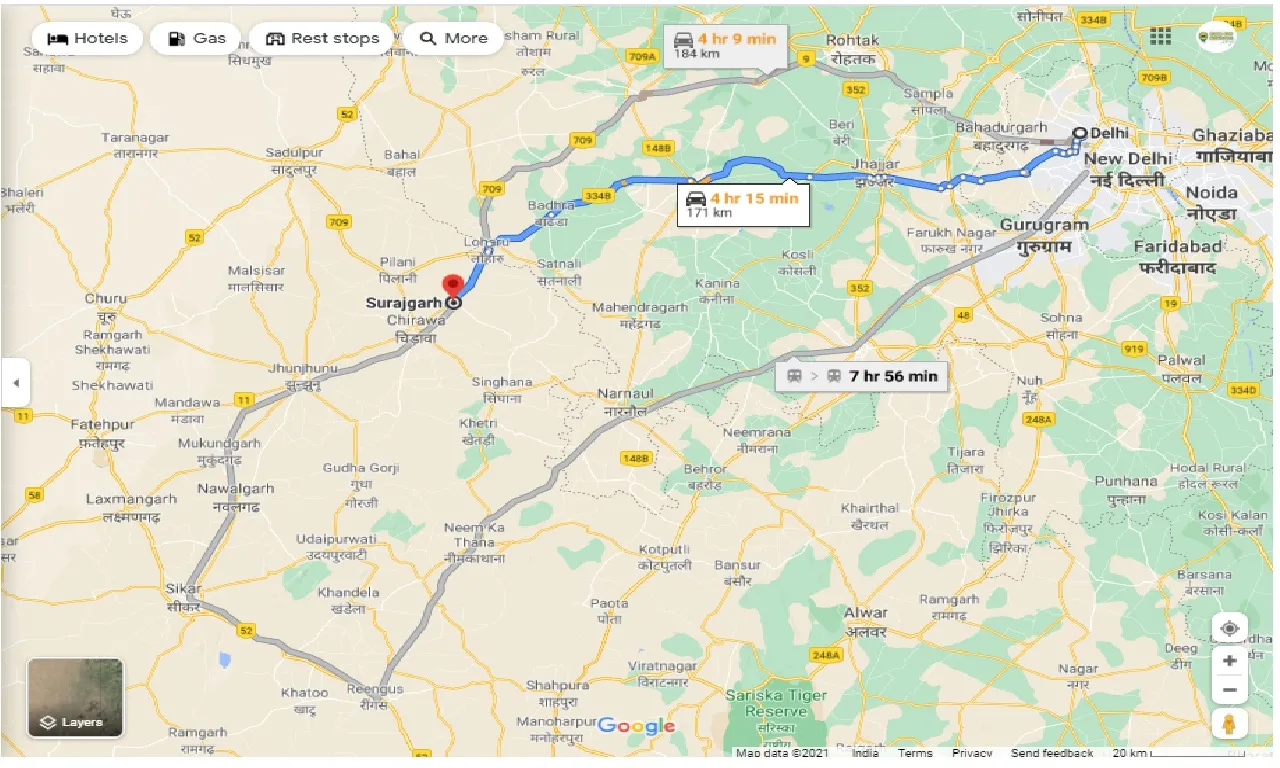 delhi-to-surajgarh-one-way