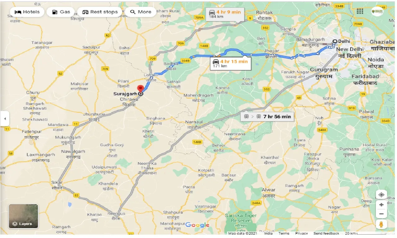 delhi-to-surajgarh-round-trip