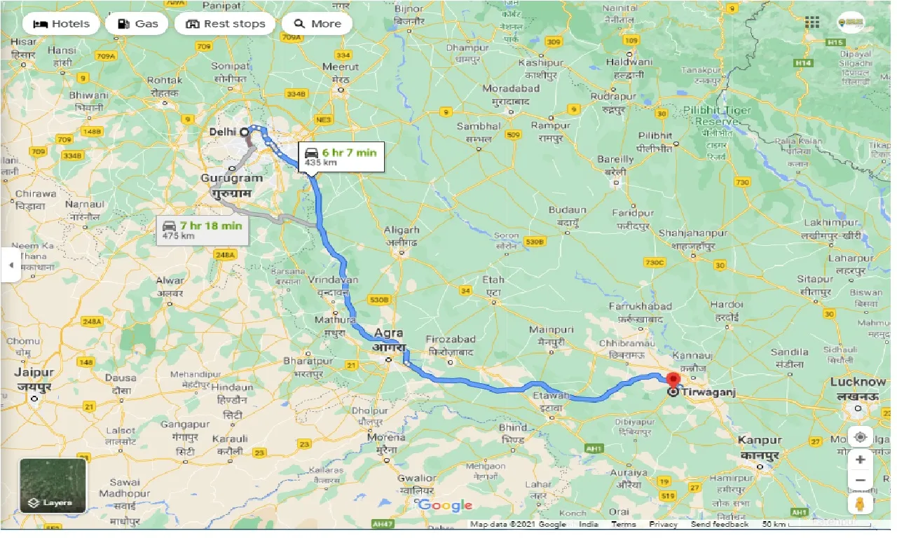 delhi-to-tirwa-one-way