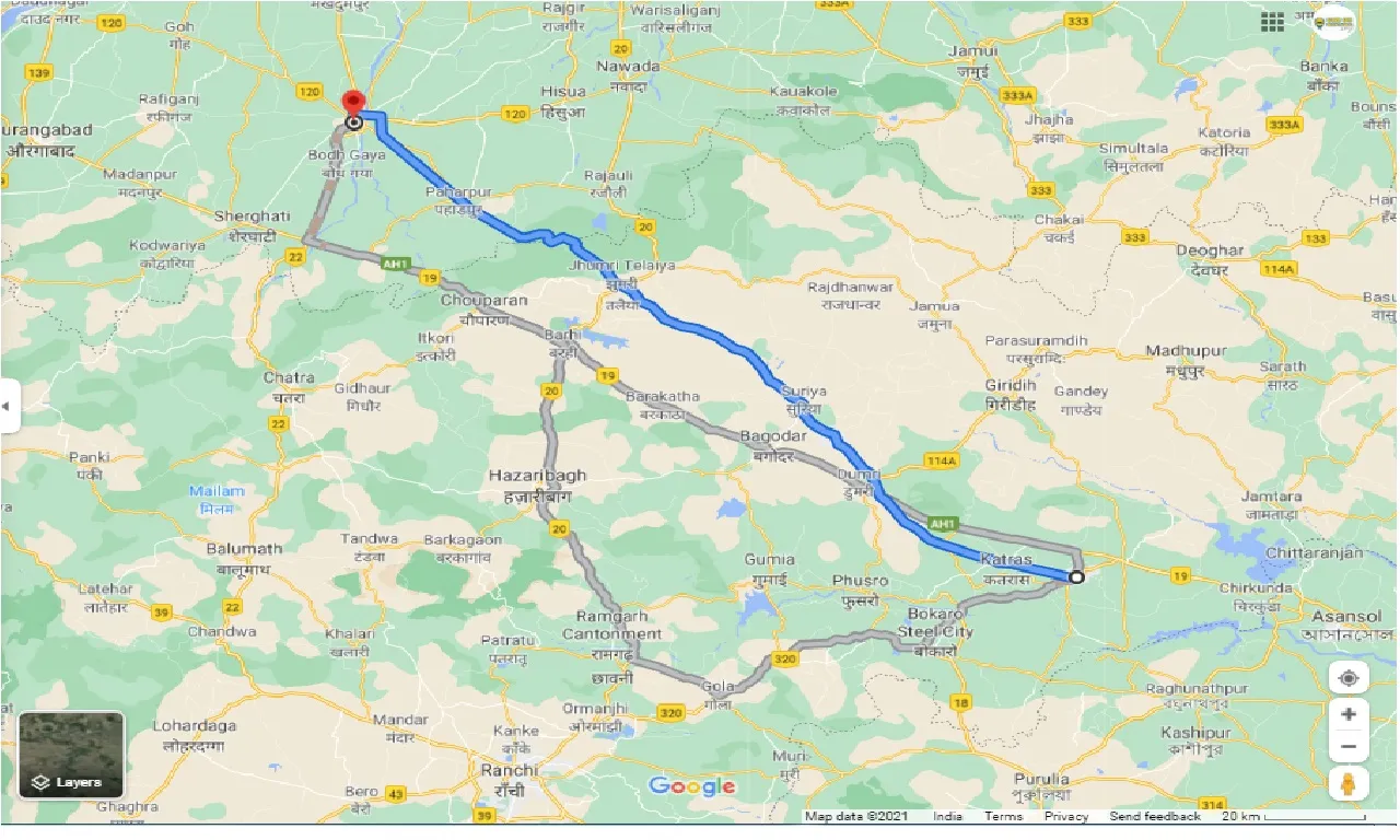 dhanbad-to-gaya-one-way