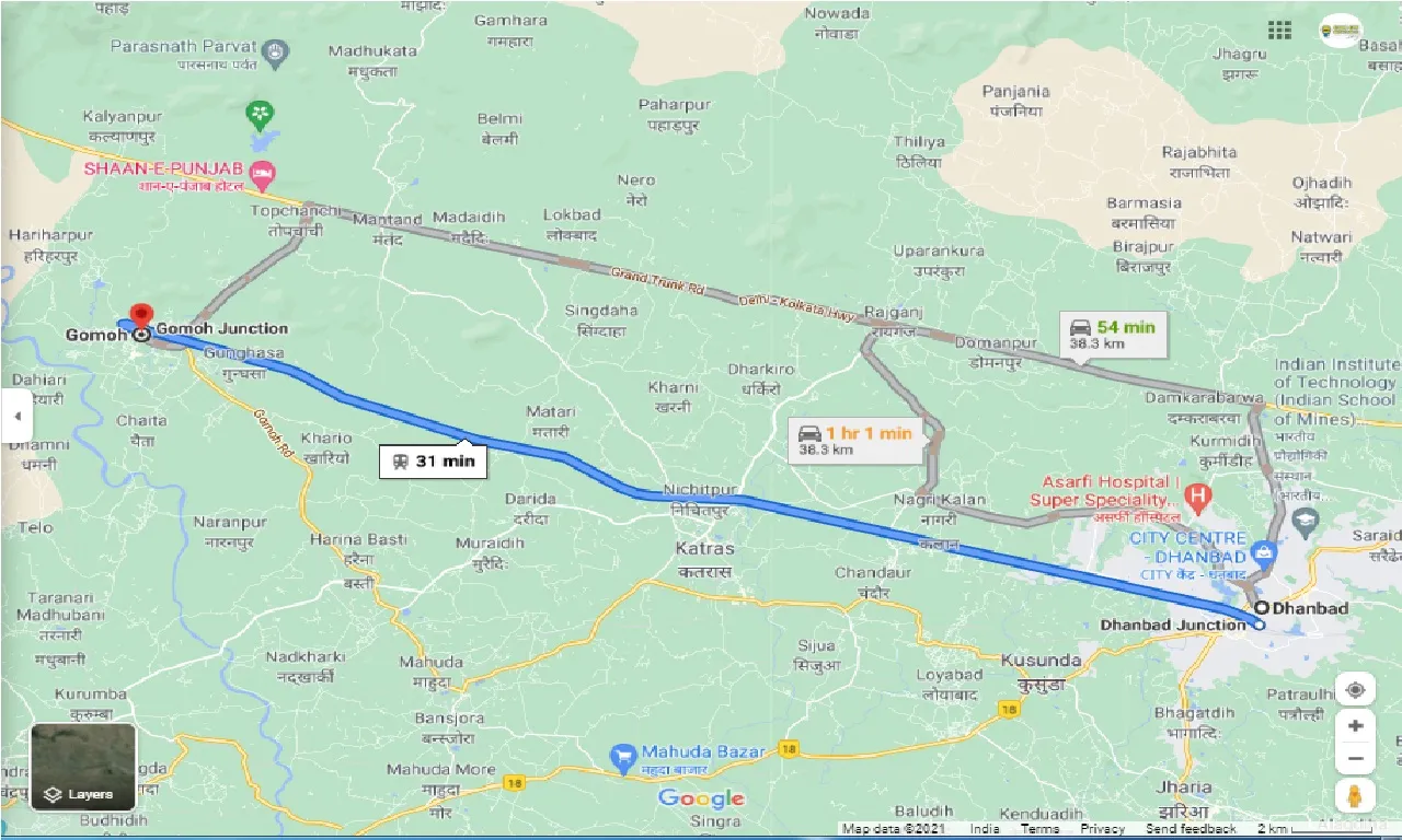 dhanbad-to-gomoh-round-trip
