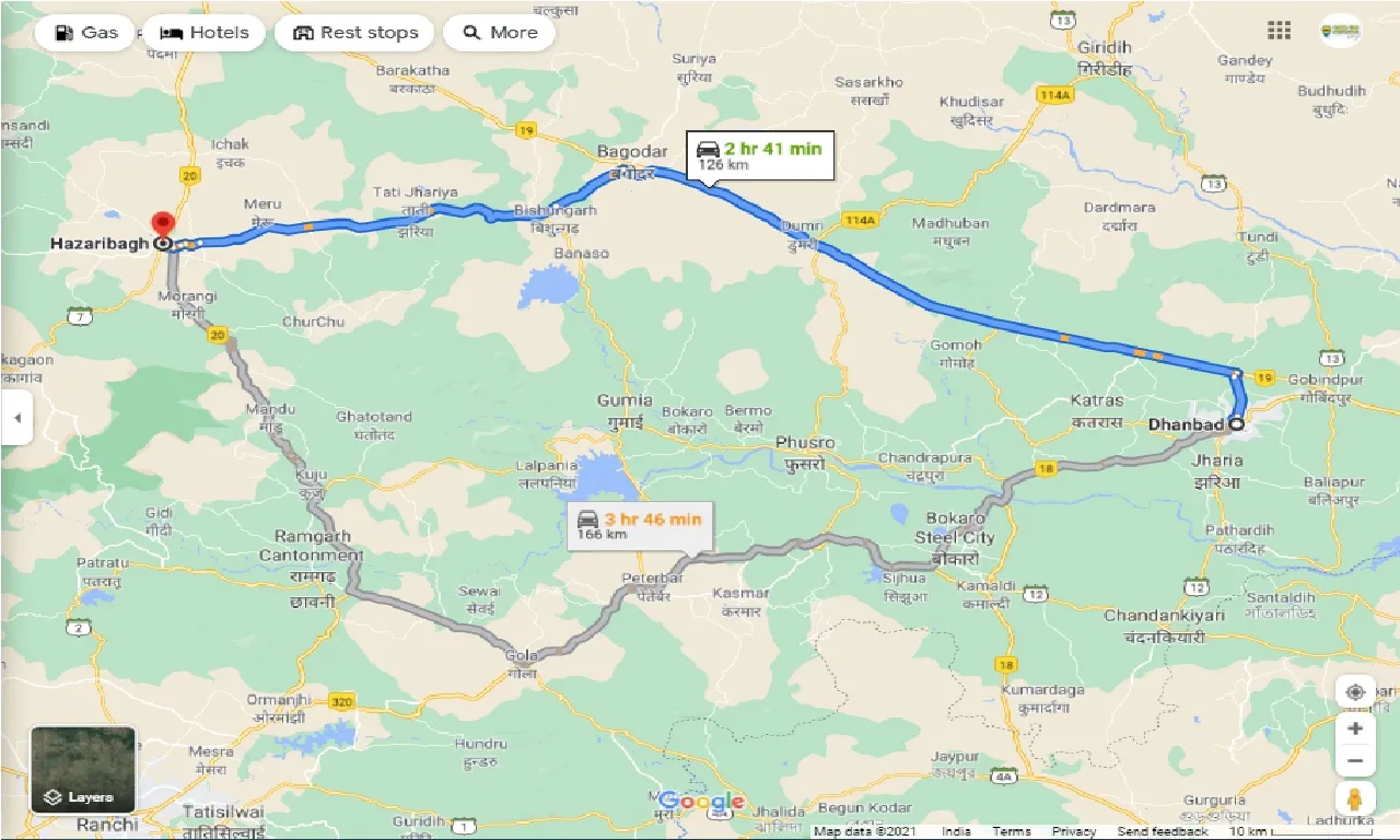 dhanbad-to-hazaribagh-round-trip