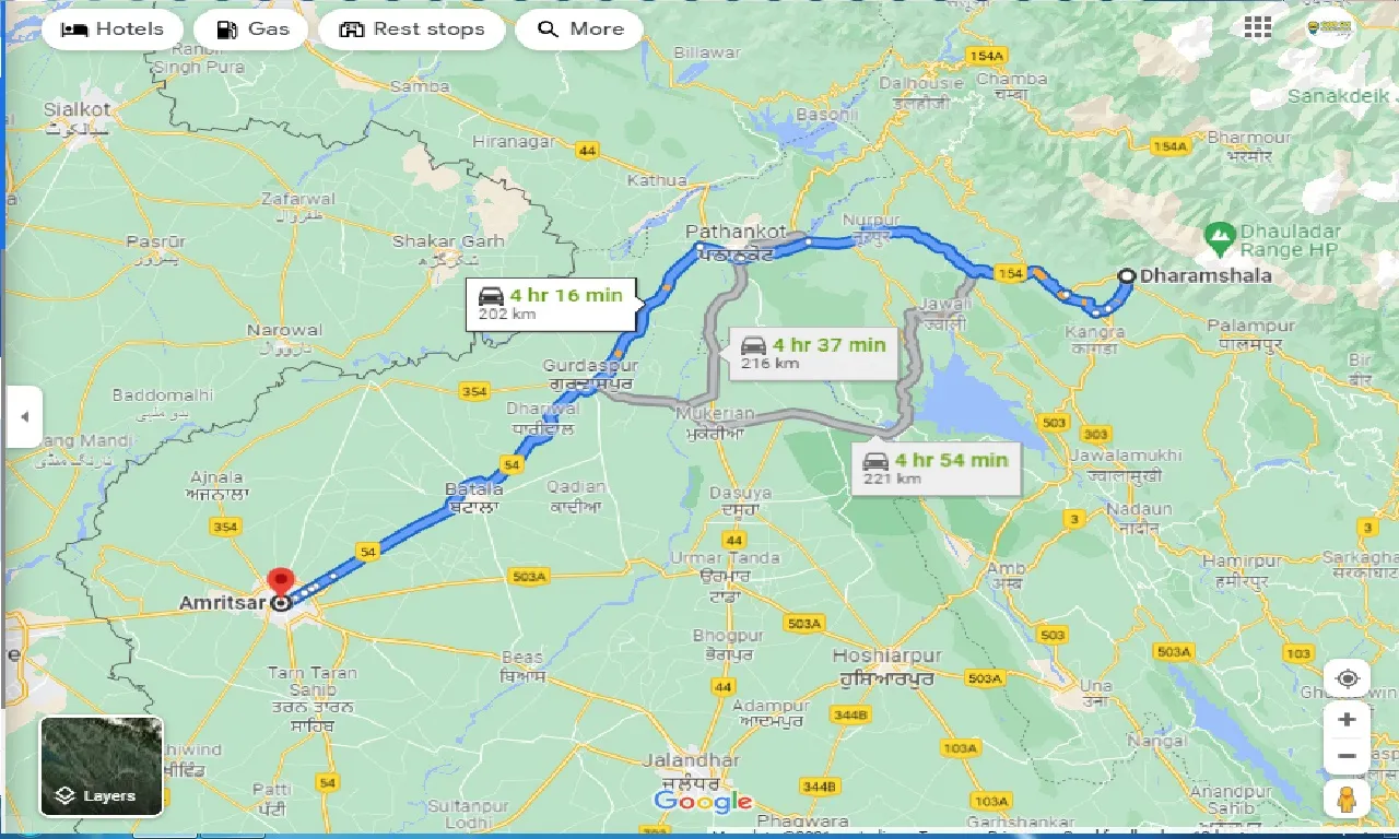 dharamshala-to-amritsar-round-trip