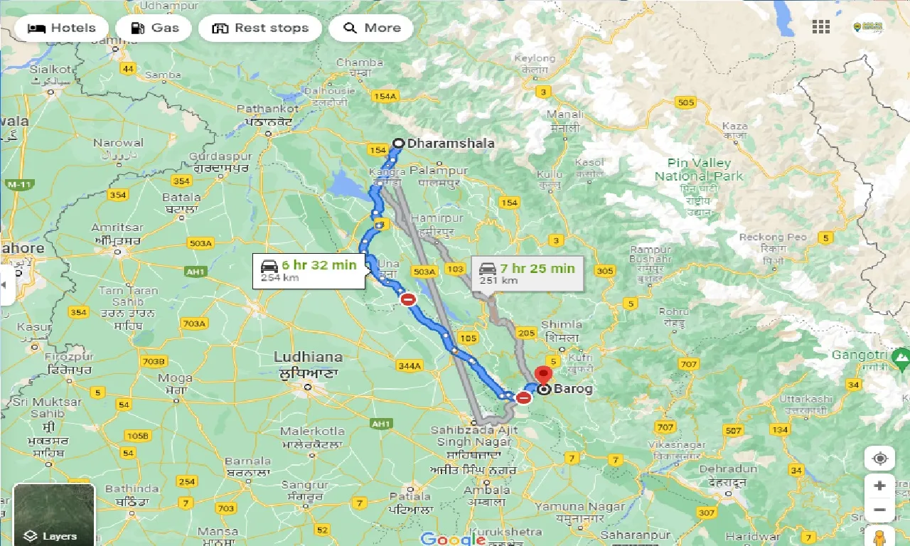 dharamshala-to-barog-taxi
