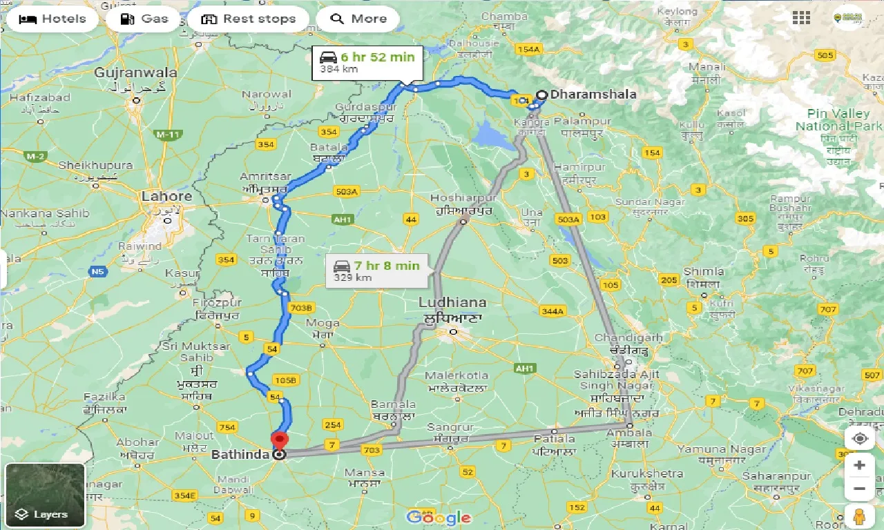 dharamshala-to-bathinda-one-way